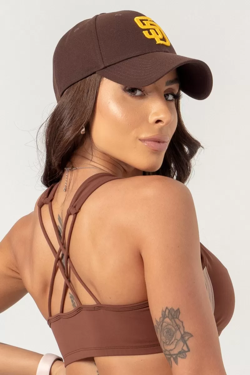 Hipkini - Follow the Sun Chocolate Top Double Cross Straps - 33330755 Hipkini - Follow the Sun Chocolate Top Double Cross Straps - 33330755