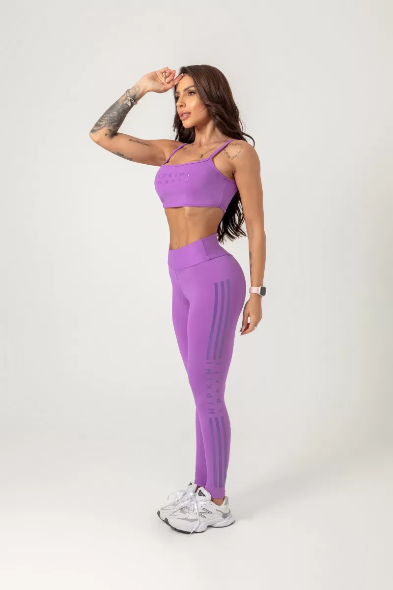 Hipkini - Follow the Sun Violet Legging with silk - 33330764 Hipkini - Follow the Sun Violet Legging with silk - 33330764