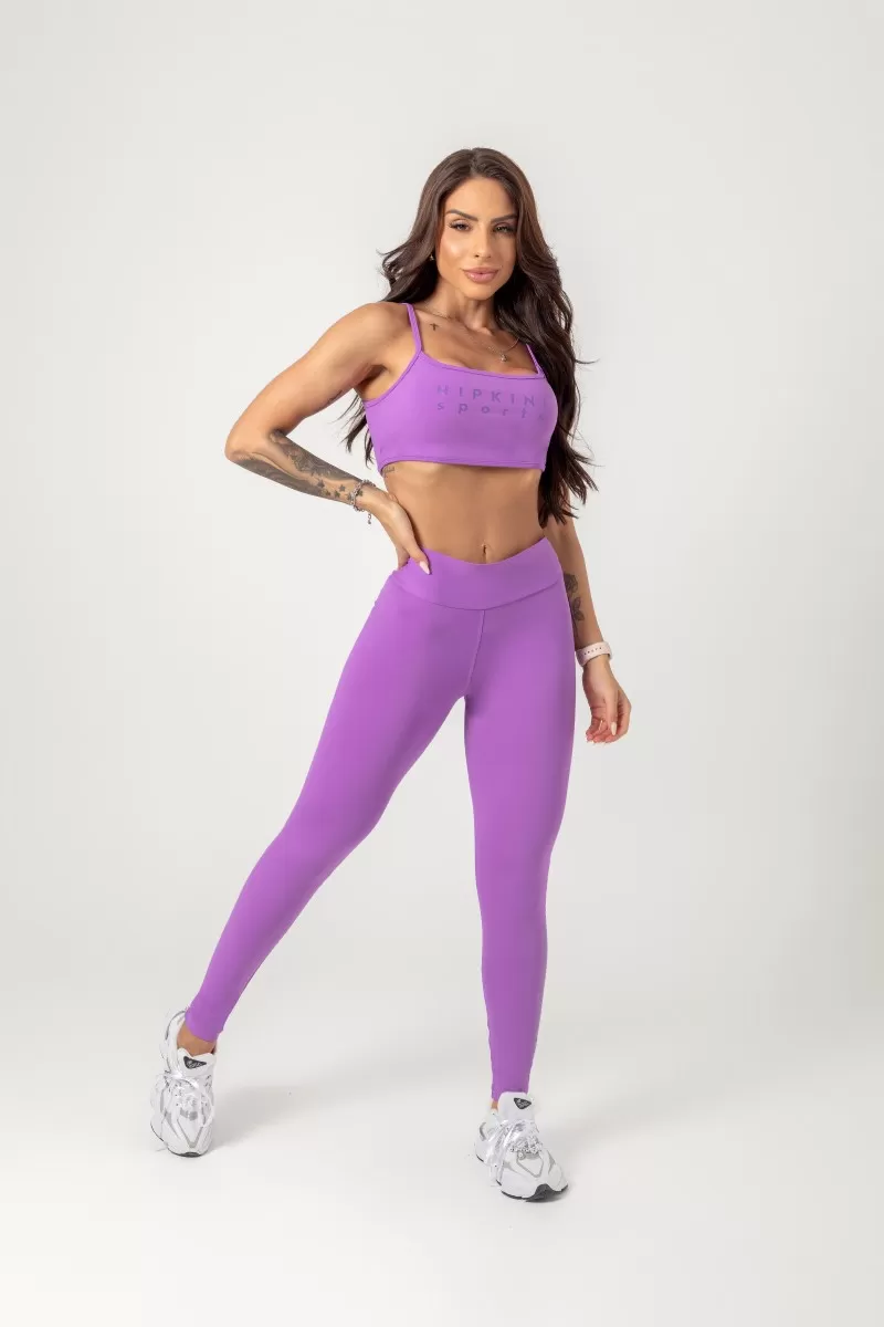 Hipkini - Follow the Sun Violet Legging with silk - 33330764 Hipkini - Follow the Sun Violet Legging with silk - 33330764