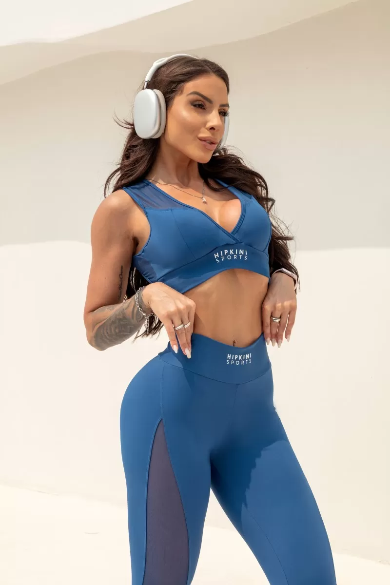 Hipkini - Top Follow the Sun Blue with tulle - 33330773