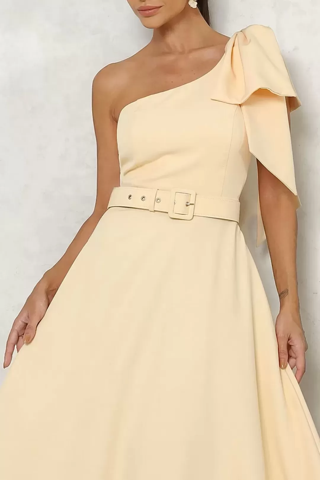 Miss Misses - Dress Miss Misses Julia Long Yellow - 54384AMAR Miss Misses - Dress Miss Misses Julia Long Yellow - 54384AMAR