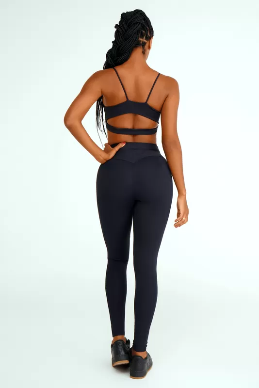 Lets Gym - Hyper Black Leggings - 2188APT Lets Gym - Hyper Black Leggings - 2188APT