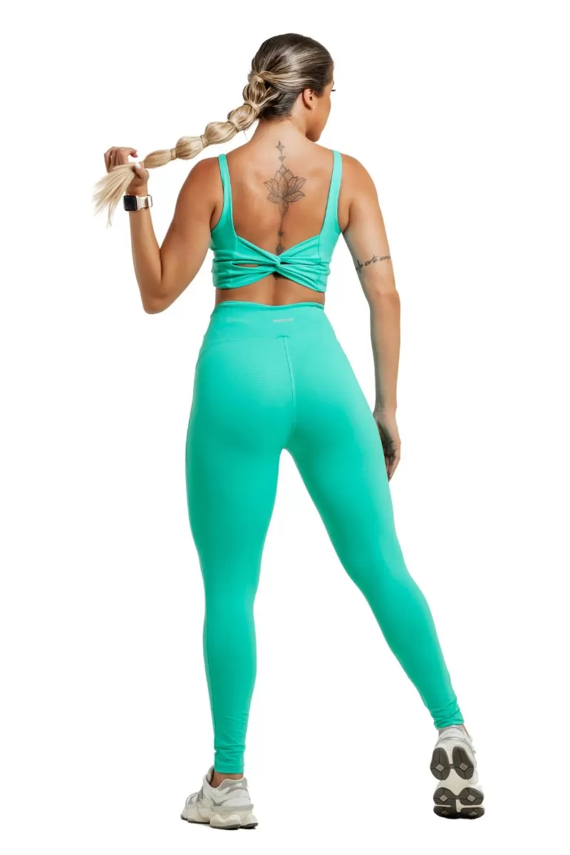 Garotafit - Jade Green Reflexion Set - FCS369HJG Garotafit - Jade Green Reflexion Set - FCS369HJG