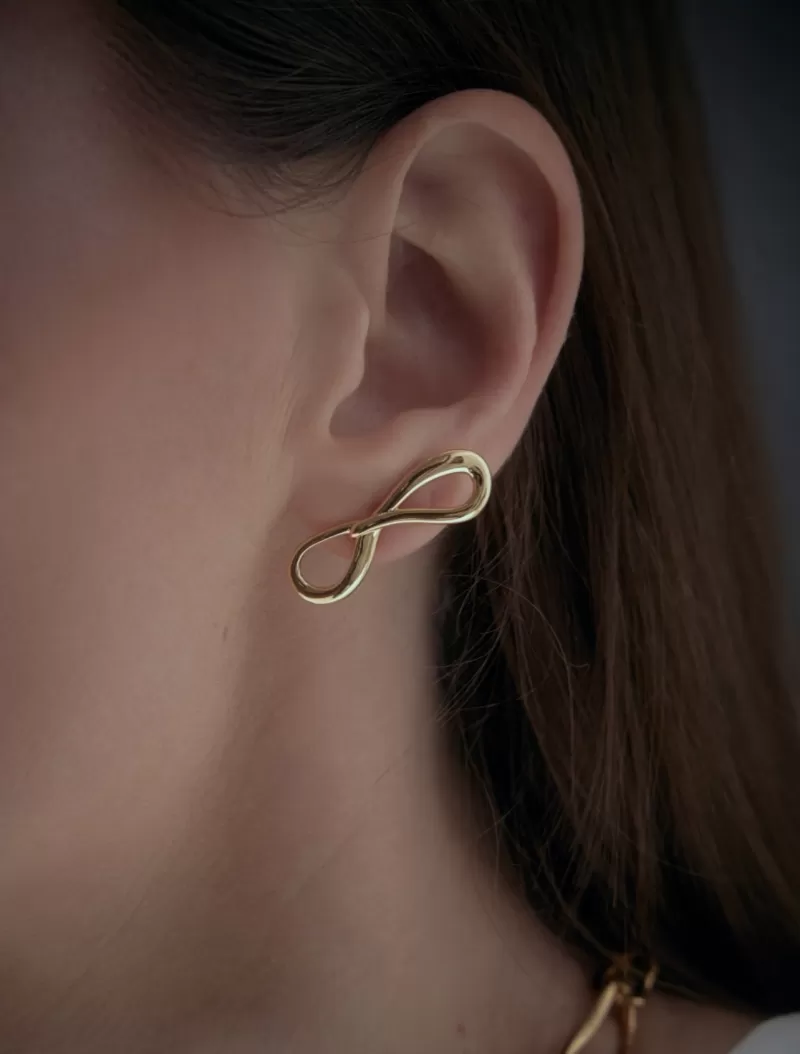 Mikabe - Earring Infinity Ear Cuff - MK1986