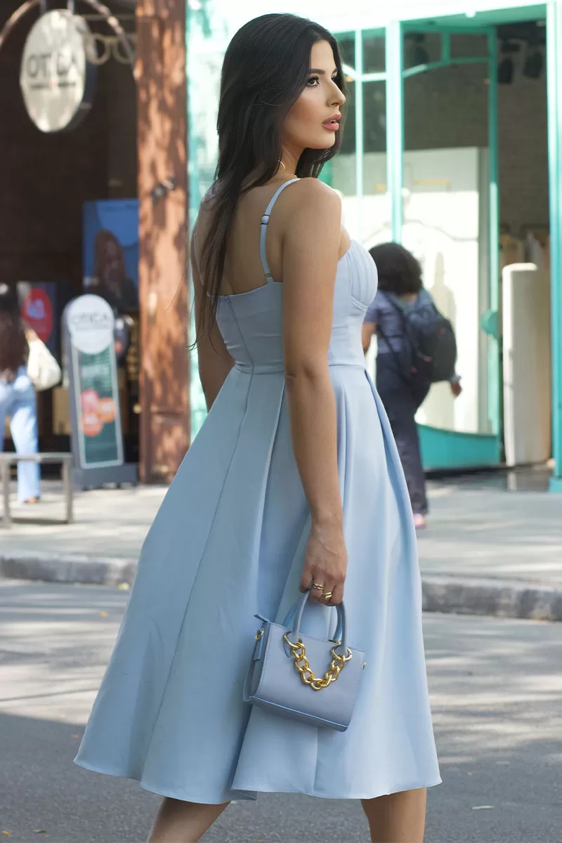 Miss Misses - Dress Miss Misses Camila Azul - 54398AZUL Miss Misses - Dress Miss Misses Camila Azul - 54398AZUL