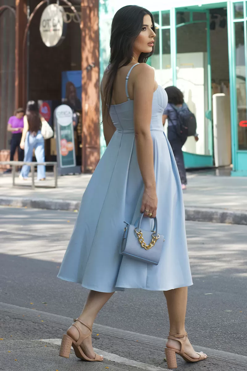 Miss Misses - Dress Miss Misses Camila Azul - 54398AZUL Miss Misses - Dress Miss Misses Camila Azul - 54398AZUL