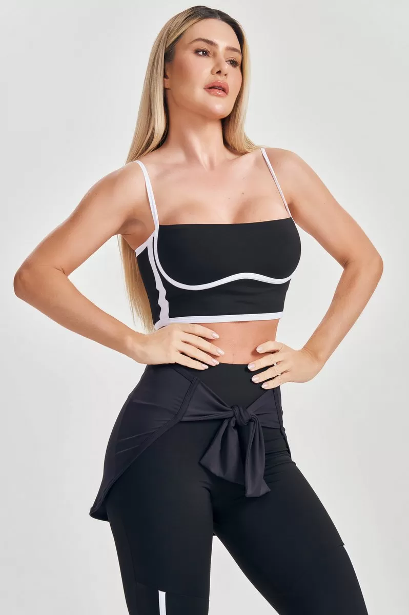 Lets Gym - Black Stard Top - 2547PT Lets Gym - Black Stard Top - 2547PT