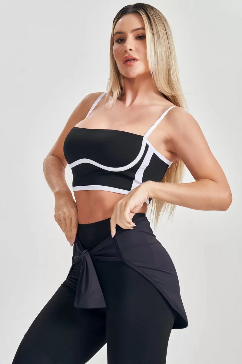 Lets Gym - Black Stard Top - 2547PT Lets Gym - Black Stard Top - 2547PT