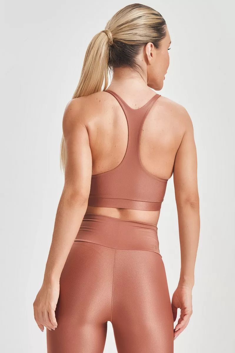 Lets Gym - Just Bronze Swim Top - 2567BZ Lets Gym - Just Bronze Swim Top - 2567BZ