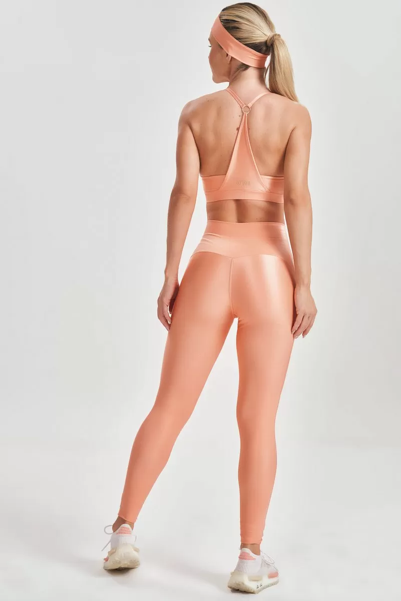 Lets Gym - Basic Fit Coral Leggings - 2583CL Lets Gym - Basic Fit Coral Leggings - 2583CL