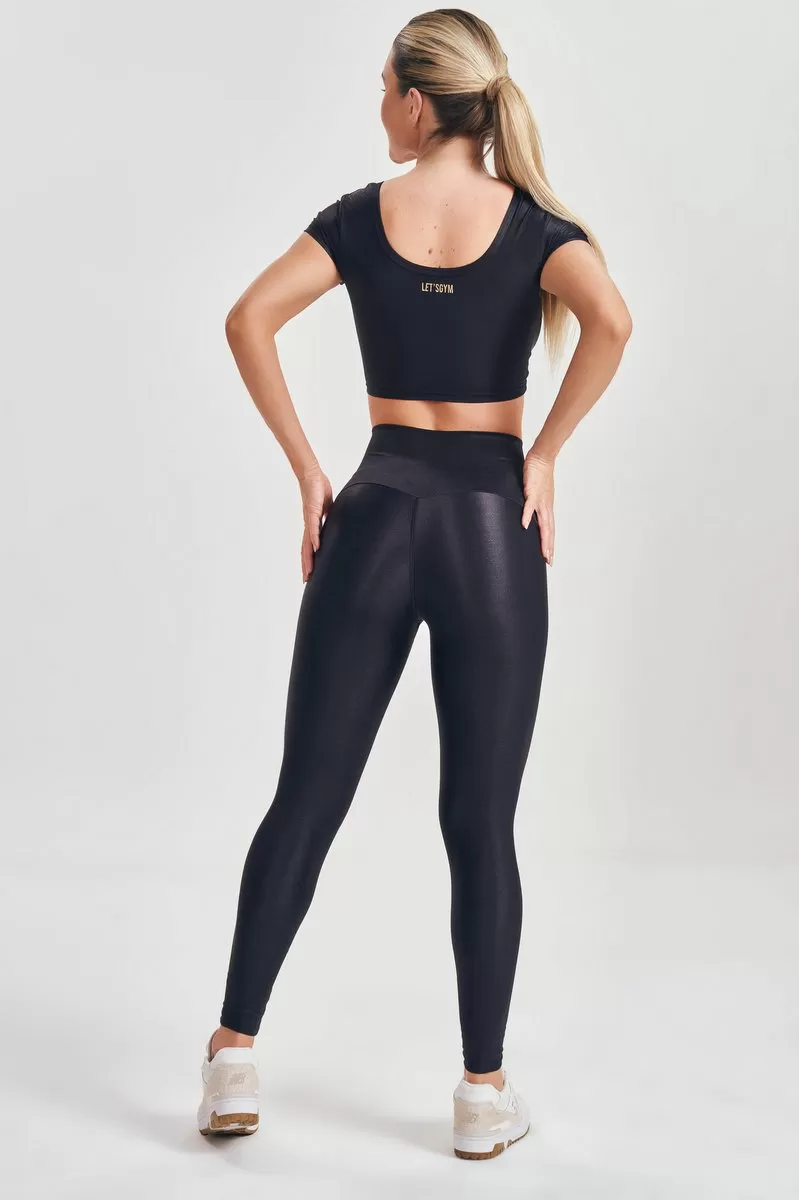 Lets Gym - Basic Fit Black Leggings - 2583PT Lets Gym - Basic Fit Black Leggings - 2583PT