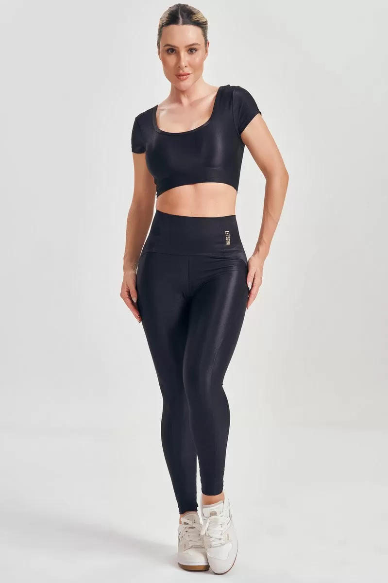 Lets Gym - Basic Fit Black Leggings - 2583PT Lets Gym - Basic Fit Black Leggings - 2583PT
