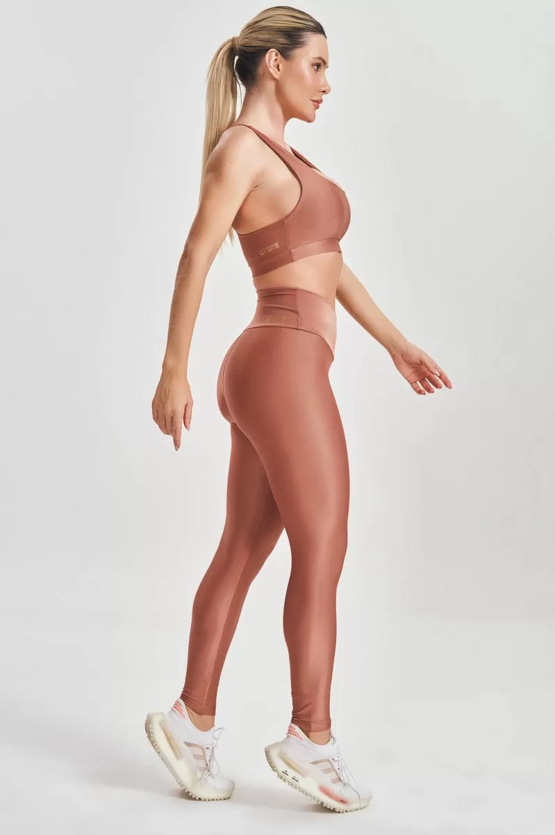 Lets Gym - Just Bronze Leggings - 2555BZ Lets Gym - Just Bronze Leggings - 2555BZ