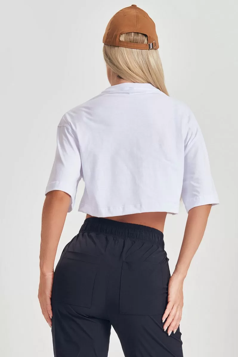Lets Gym - White Cropped Start - 2552BR Lets Gym - White Cropped Start - 2552BR