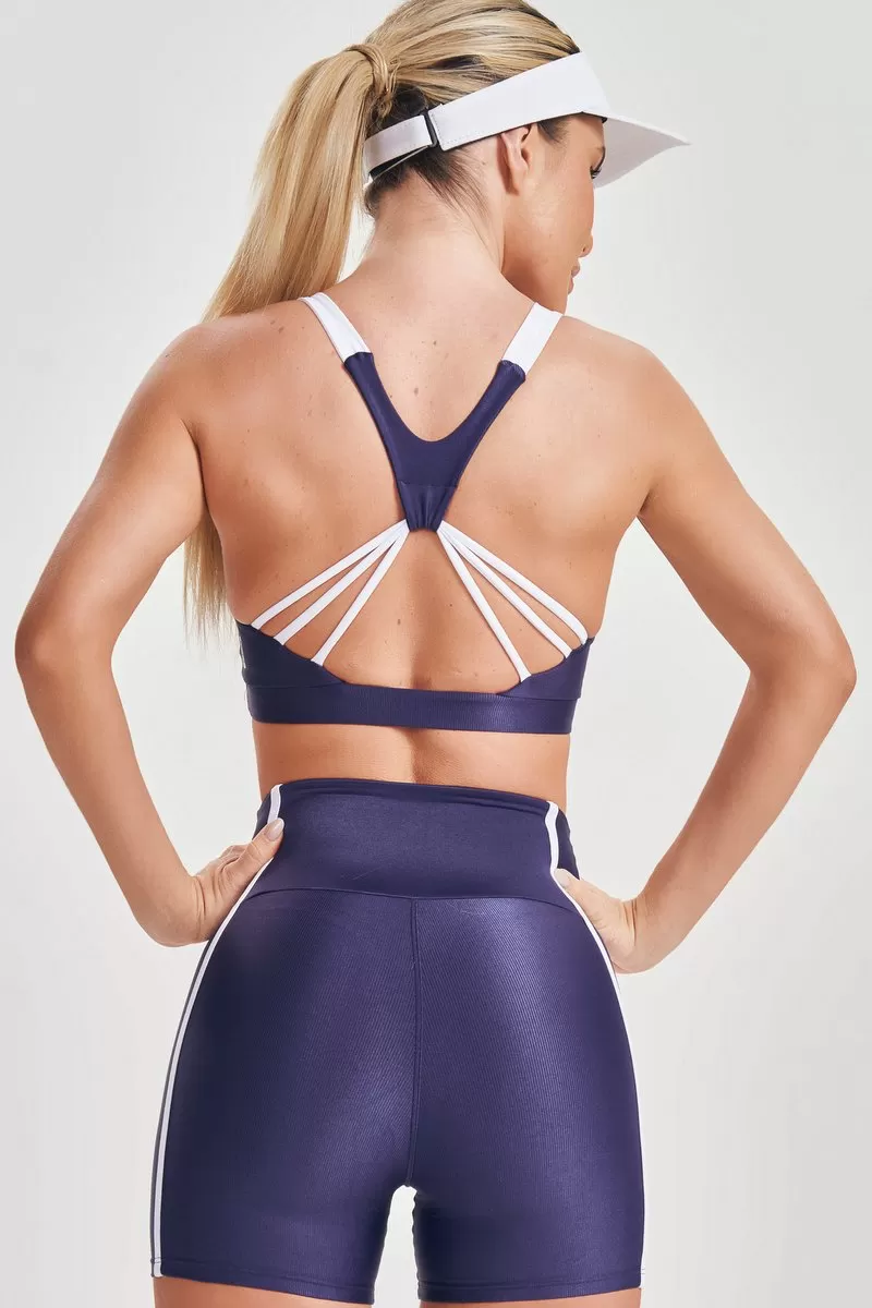 Lets Gym - Blue Flex Top - 2528AZM Lets Gym - Blue Flex Top - 2528AZM