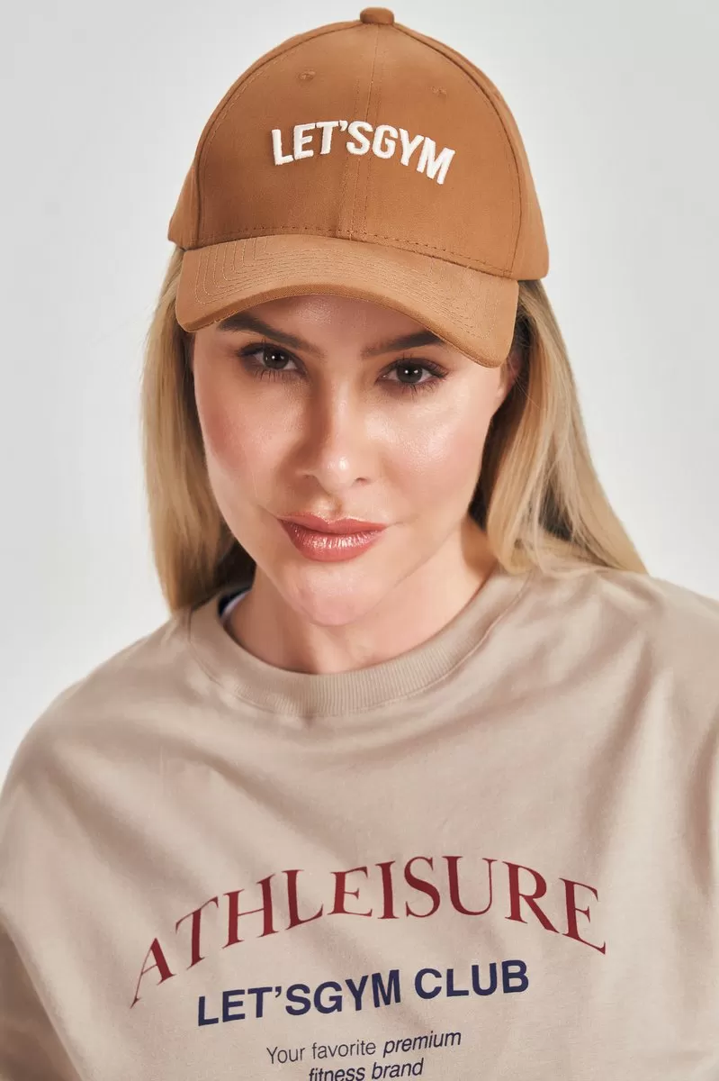Lets Gym - Brown Lets Gym Cap - 2596MR