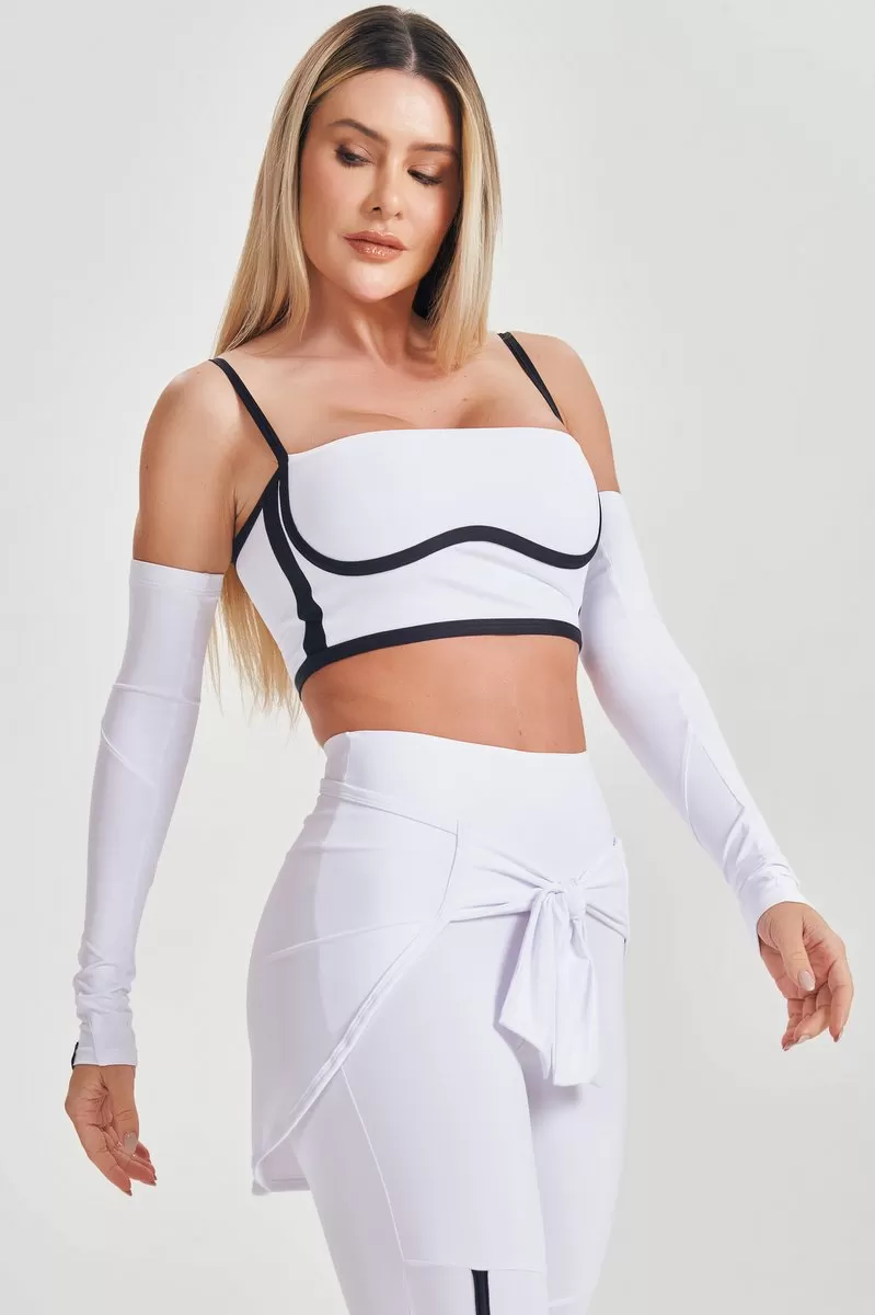 Lets Gym - White Start Cuff - 2566ABR Lets Gym - White Start Cuff - 2566ABR