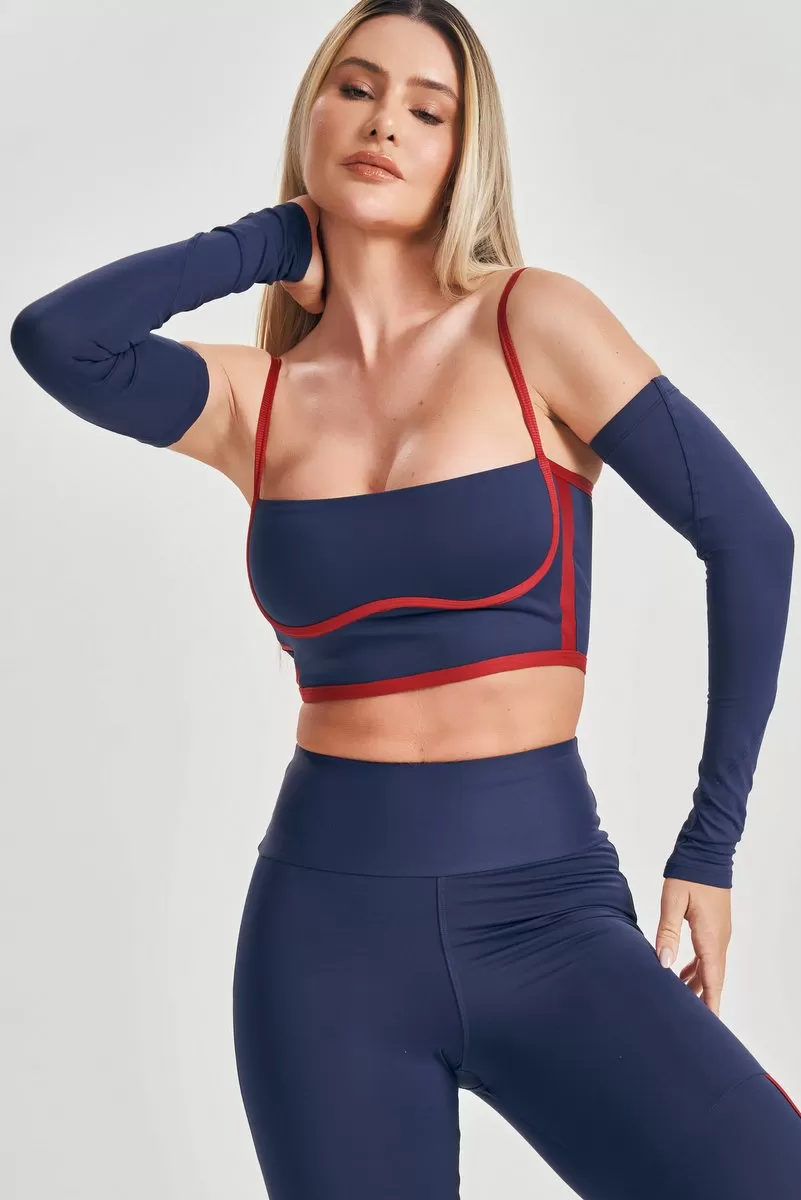 Lets Gym - Blue Start Cuff - 2566AZM Lets Gym - Blue Start Cuff - 2566AZM