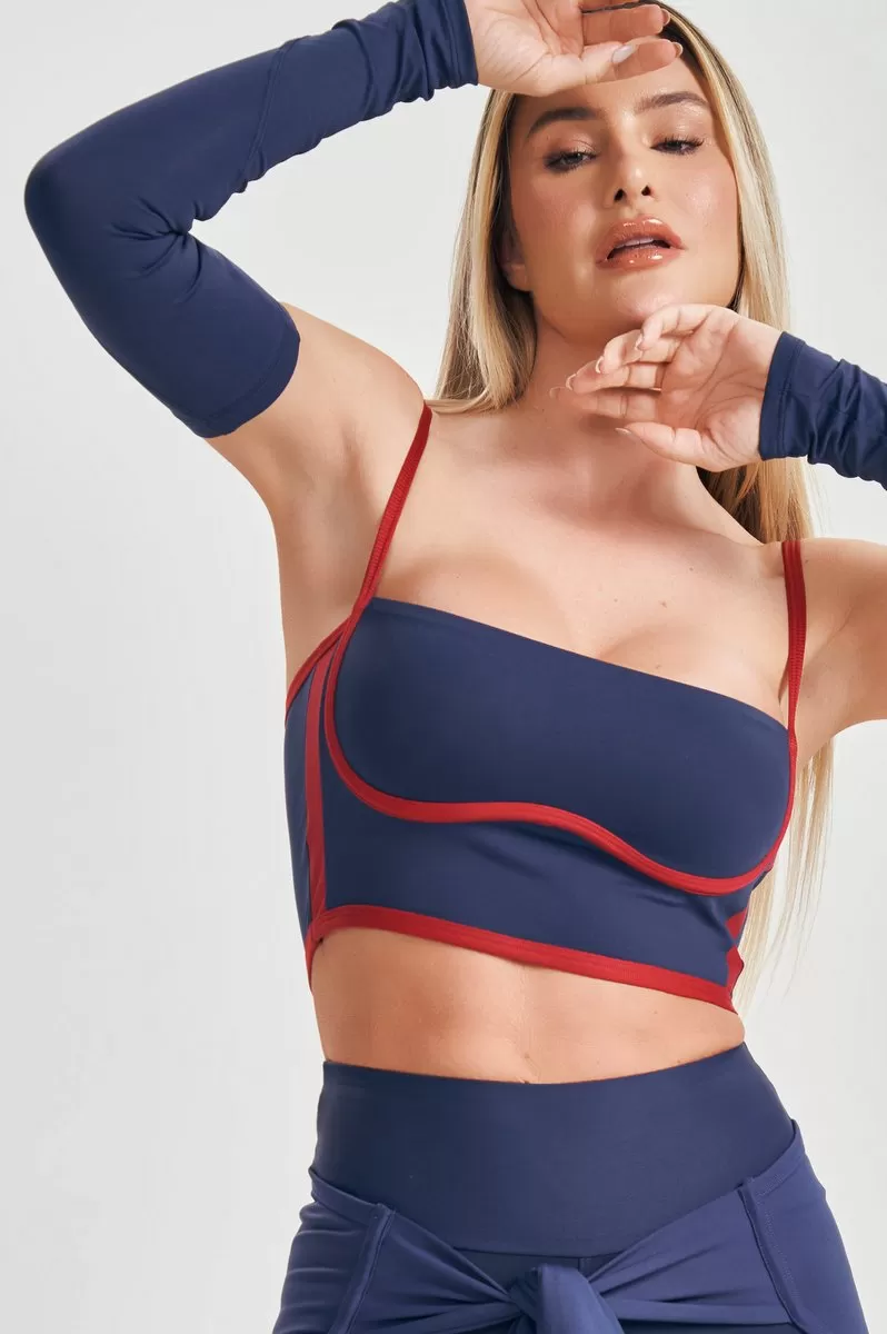 Lets Gym - Blue Start Cuff - 2566AZM Lets Gym - Blue Start Cuff - 2566AZM