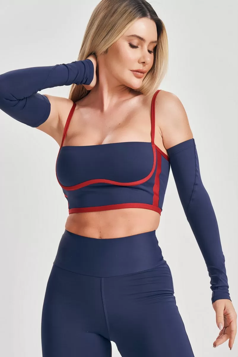 Lets Gym - Blue Start Cuff - 2566AZM Lets Gym - Blue Start Cuff - 2566AZM