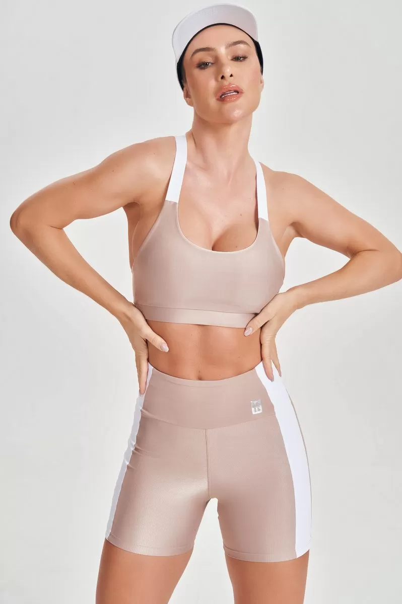 Lets Gym - Nude Flex Top - 2528ND Lets Gym - Nude Flex Top - 2528ND