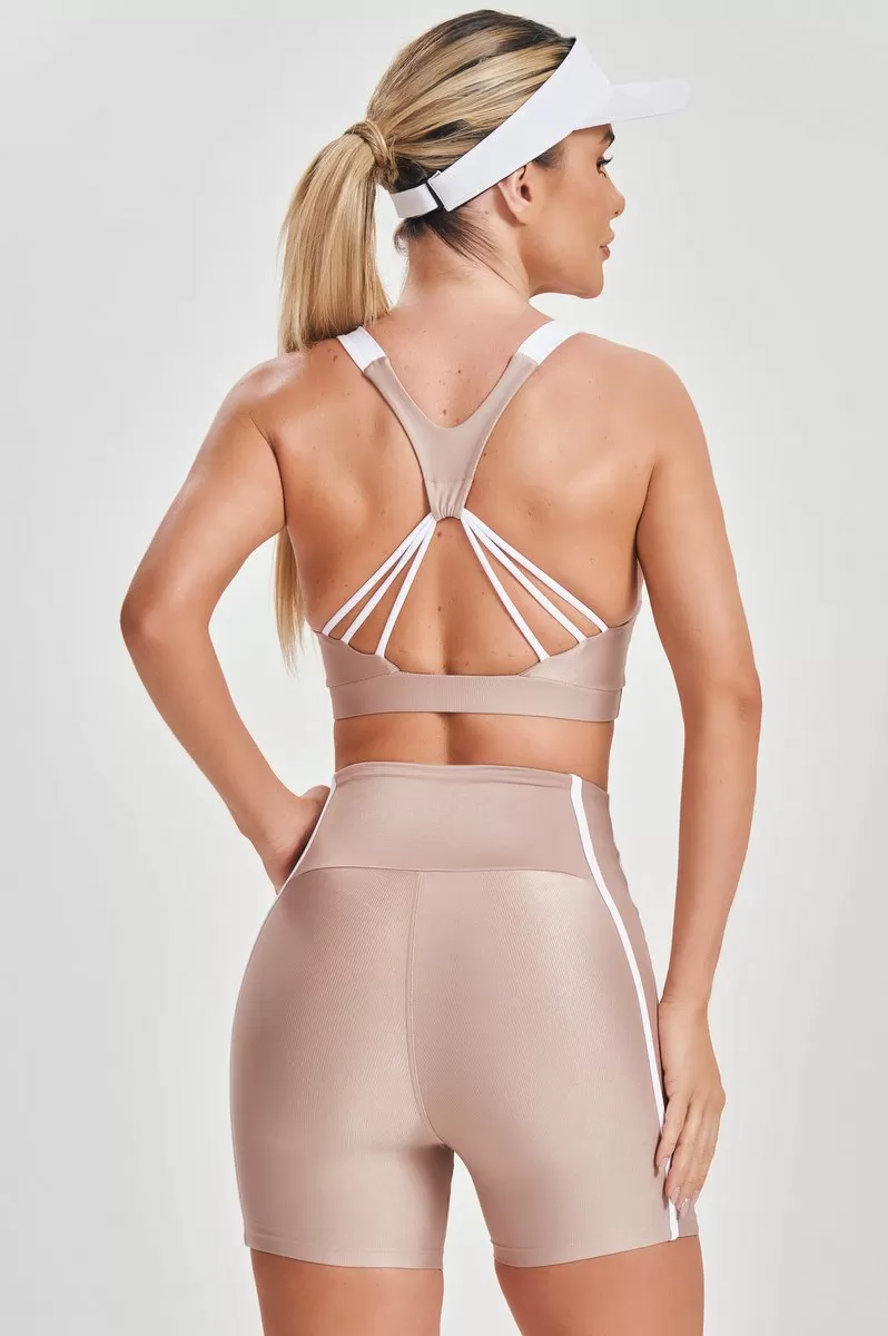 Lets Gym - Nude Flex Top - 2528ND Lets Gym - Nude Flex Top - 2528ND