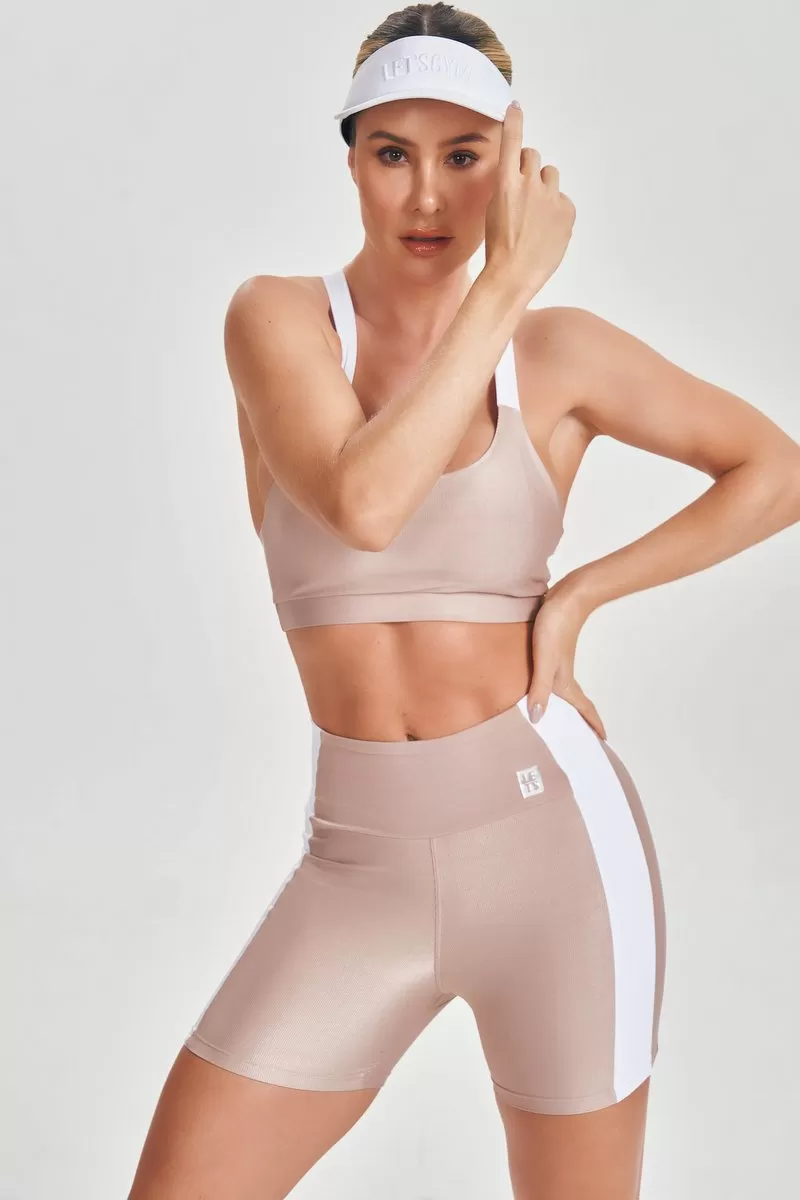 Lets Gym - Nude Flex Top - 2528ND Lets Gym - Nude Flex Top - 2528ND