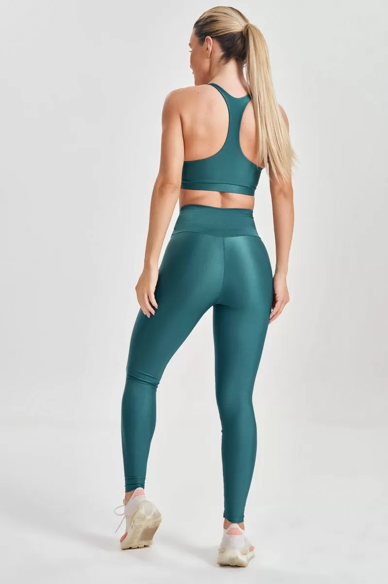 Lets Gym - Green Just Leggings - 2555VD Lets Gym - Green Just Leggings - 2555VD