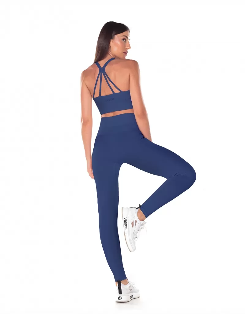 Vestem - Seamless Gal Blue Jeans legging - FS1398.V25.C0257