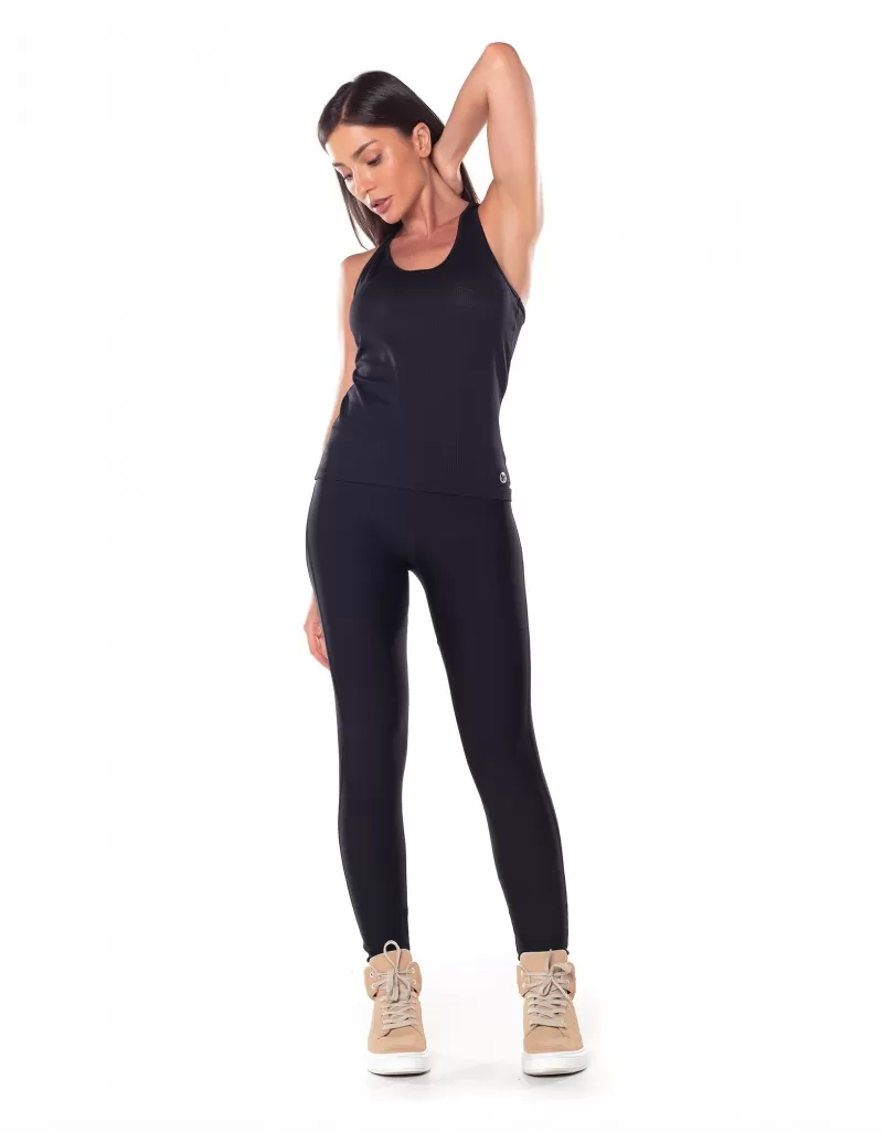 Vestem - Tank Shirt Dry Fit mesh Basic Black - REG15.V25.C0002 Vestem - Tank Shirt Dry Fit mesh Basic Black - REG15.V25.C0002