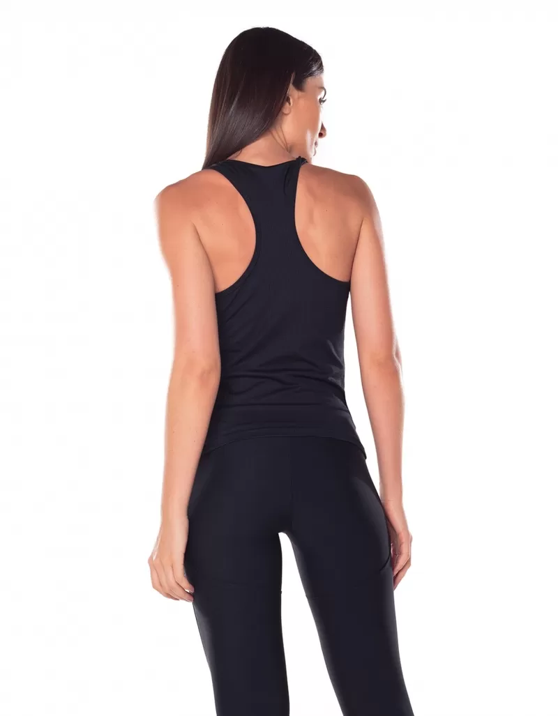 Vestem - Tank Shirt Dry Fit mesh Basic Black - REG15.V25.C0002 Vestem - Tank Shirt Dry Fit mesh Basic Black - REG15.V25.C0002