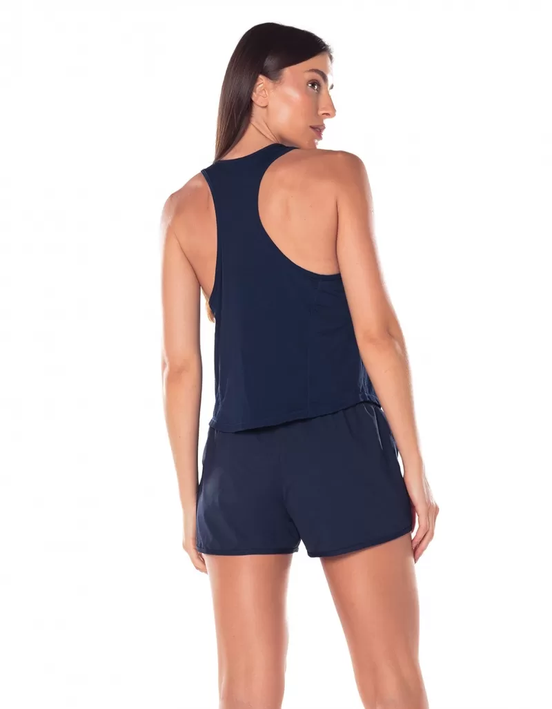 Vestem - Tank Shirt Dry Fit Slim Sunny Dark Navy - REG777.V25.C0173 Vestem - Tank Shirt Dry Fit Slim Sunny Dark Navy - REG777.V25.C0173