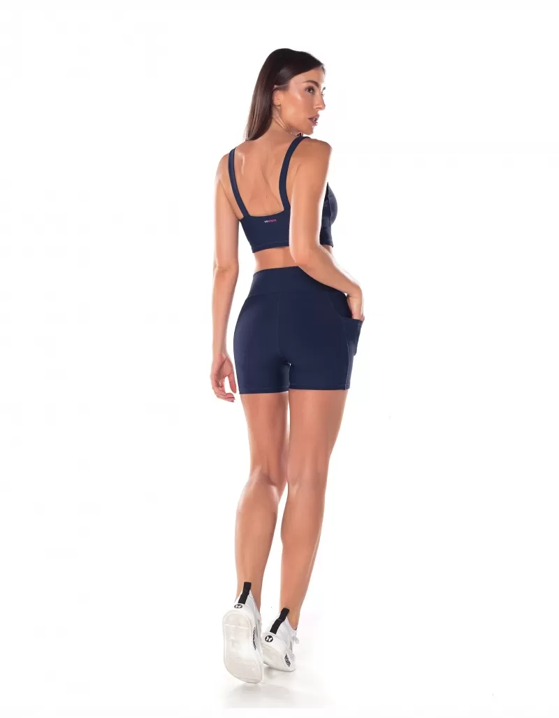 Vestem - Shorts with Pockets Sunny Navy Dark - SH626.V25.C0173 Vestem - Shorts with Pockets Sunny Navy Dark - SH626.V25.C0173