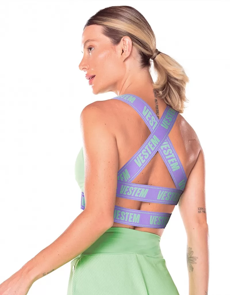 Vestem - Mint Green Comouflage Top - TOP508.V25.C0280 Vestem - Mint Green Comouflage Top - TOP508.V25.C0280