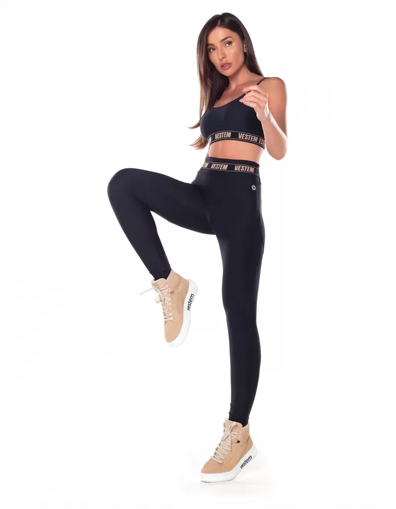 Vestem - Black Hera Custom Elastic Top - TOP723.V25.C0002 Vestem - Black Hera Custom Elastic Top - TOP723.V25.C0002