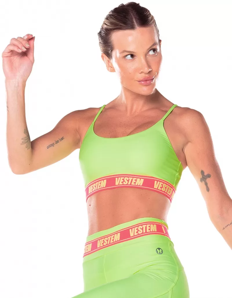 Vestem - Custom Neon Yellow Hera Stretch Top - TOP723.V25.C0009
