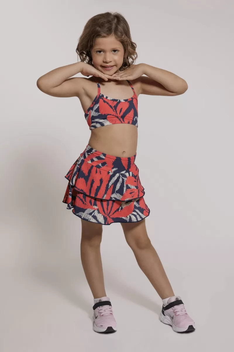 Trilha Verão - Lia Peach Shorts In - R08001