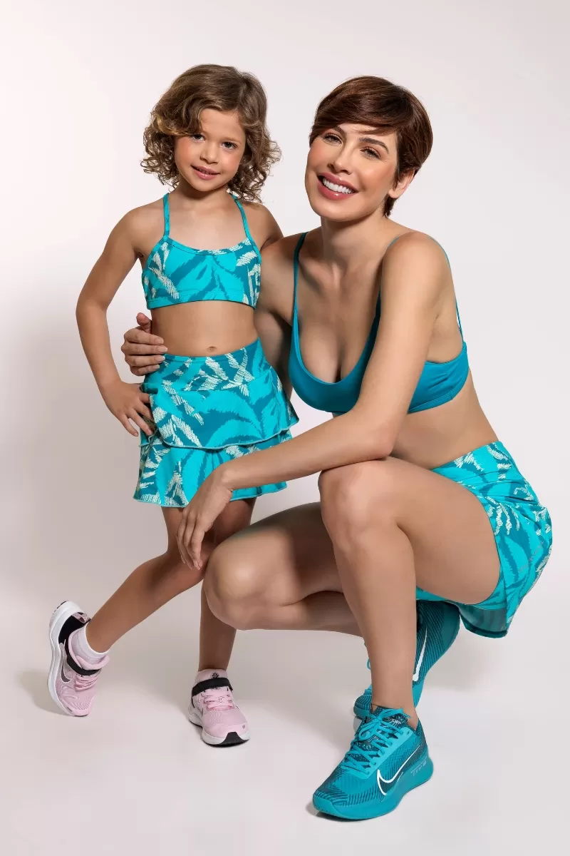 Trilha Verão - Lia Peach Ea Shorts - R08001