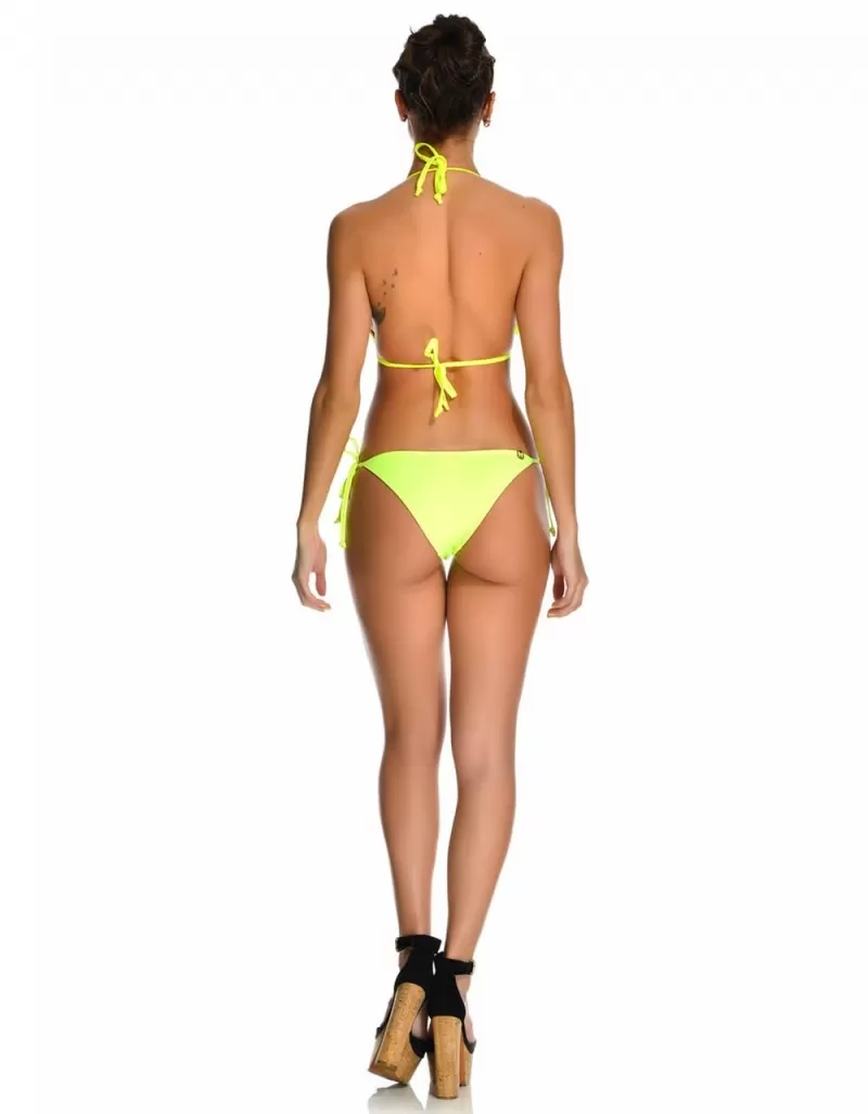 Vestem - Neon Yellow Peace Bikini Bottom - TG18.C0009