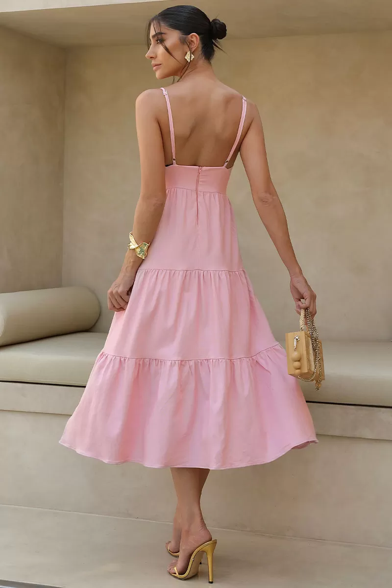 Miss Misses - Rafaela Dress With Pink Bulge Top - 54394060 Miss Misses - Rafaela Dress With Pink Bulge Top - 54394060