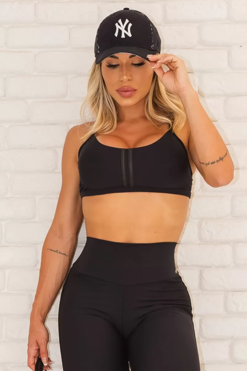 ZNG - TOP COLLEGE BLACK - TOP589