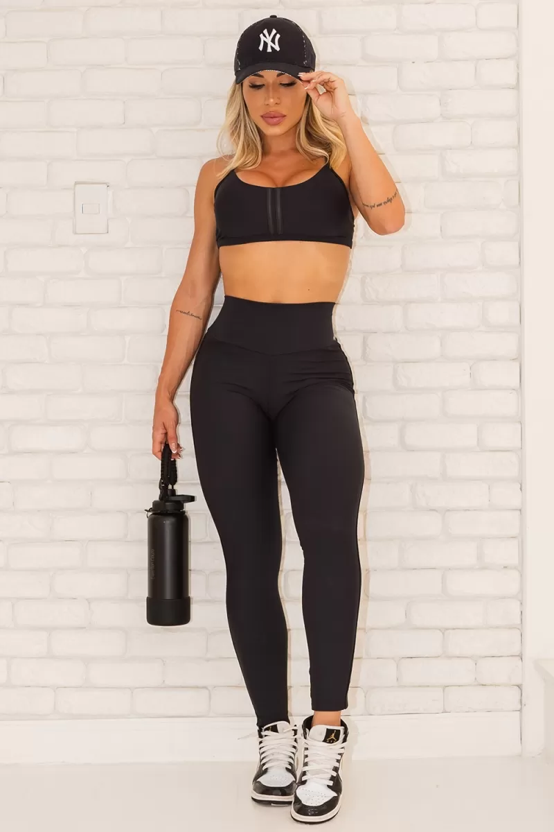 ZNG - COLLEGE BLACK LEGGINGS - CIG787 ZNG - COLLEGE BLACK LEGGINGS - CIG787