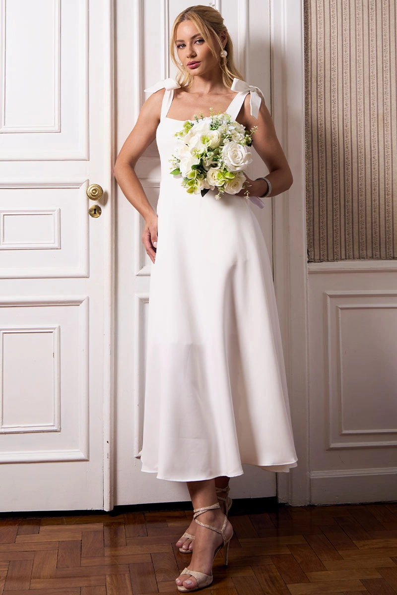 Miss Misses - Vestido Katia Off White - 54421030