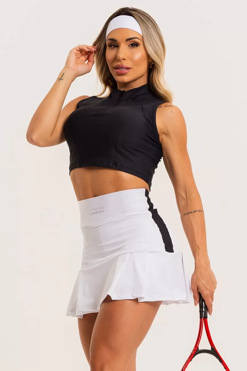 ZNG - DUNAS WHITE SKIRT SHORTS - SHO231