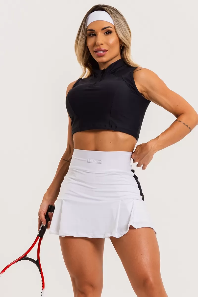 ZNG - DUNAS WHITE SKIRT SHORTS - SHO231