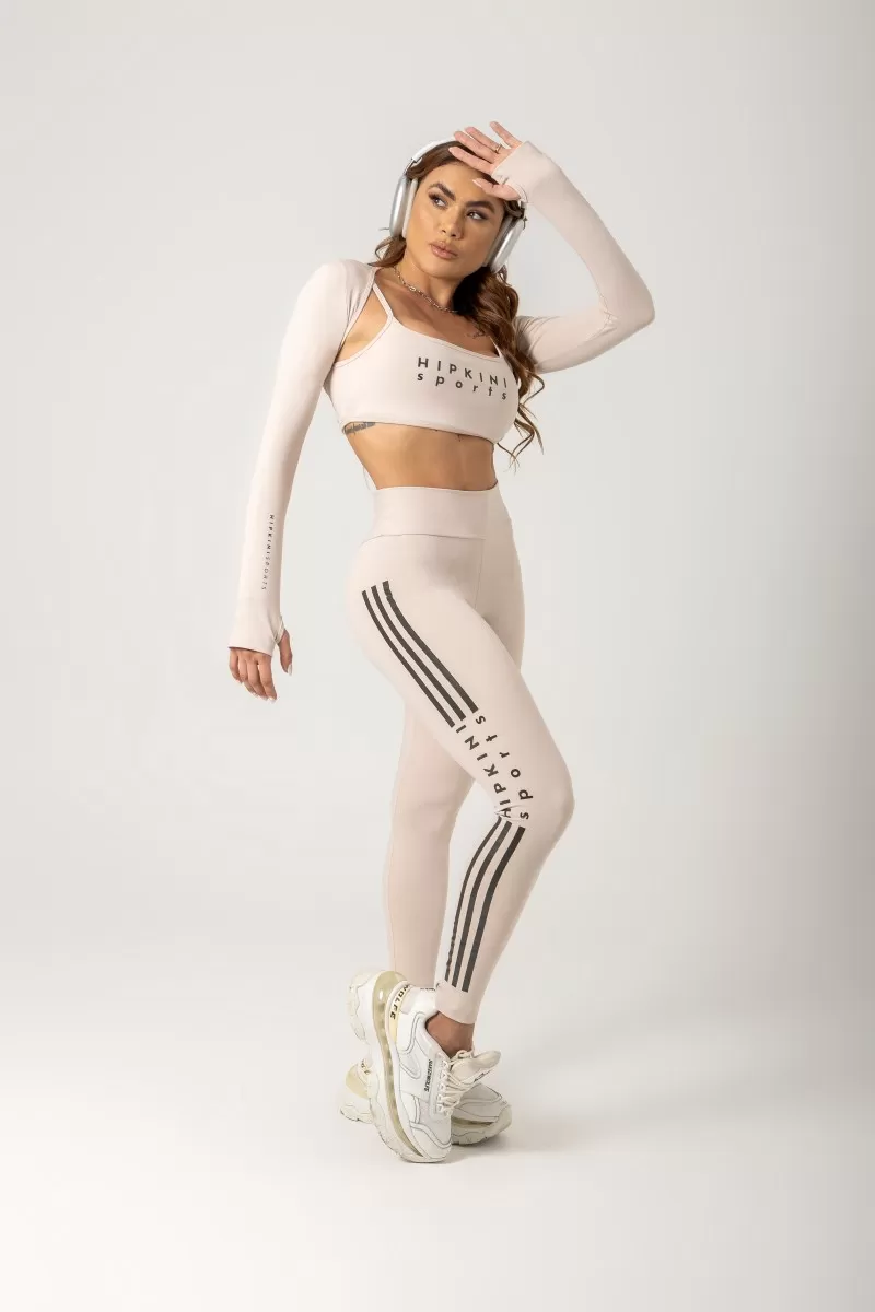 Hipkini - Era Cream Gym Top with silk - 33330822 Hipkini - Era Cream Gym Top with silk - 33330822