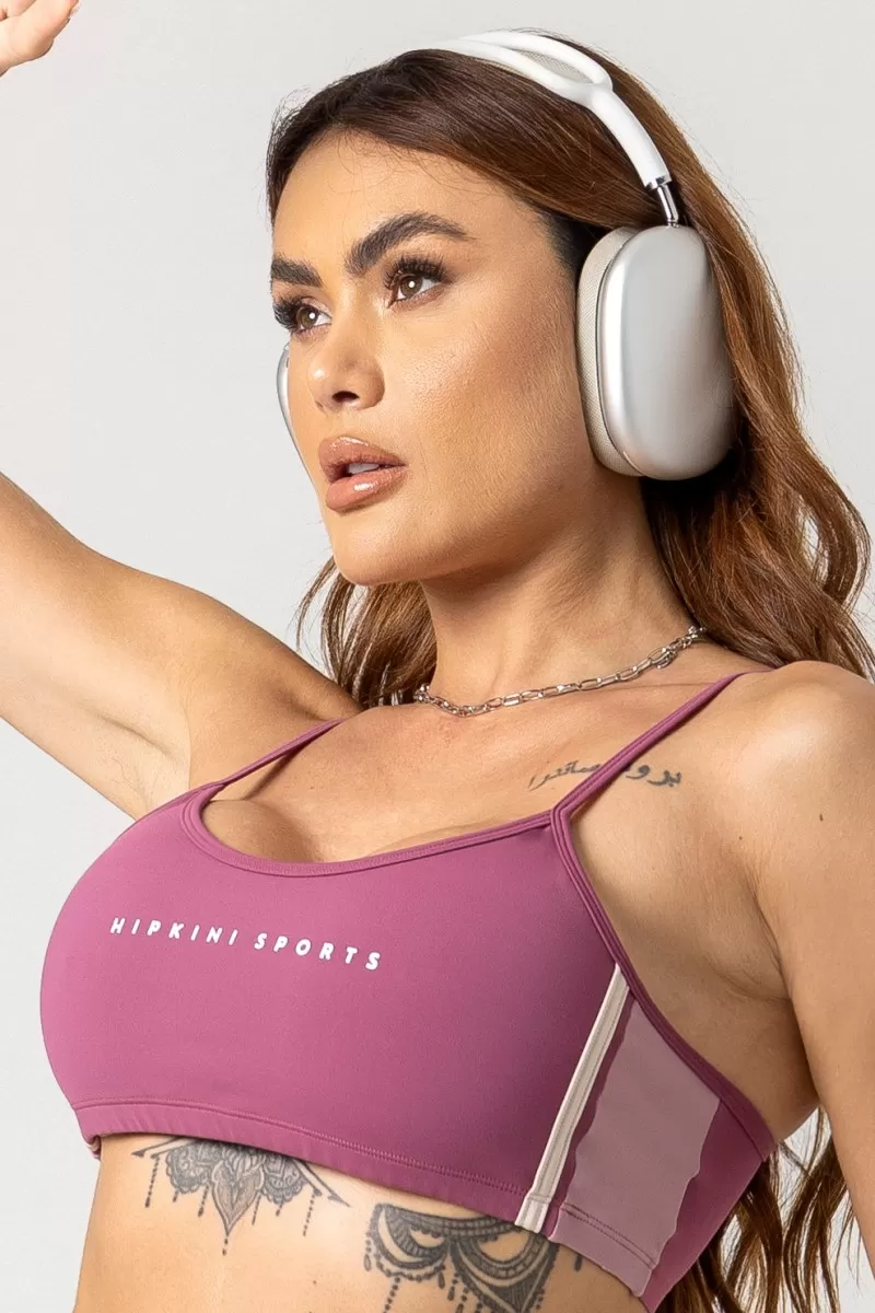 Hipkini - Pink Gym Top with Solk - 33330819 Hipkini - Pink Gym Top with Solk - 33330819