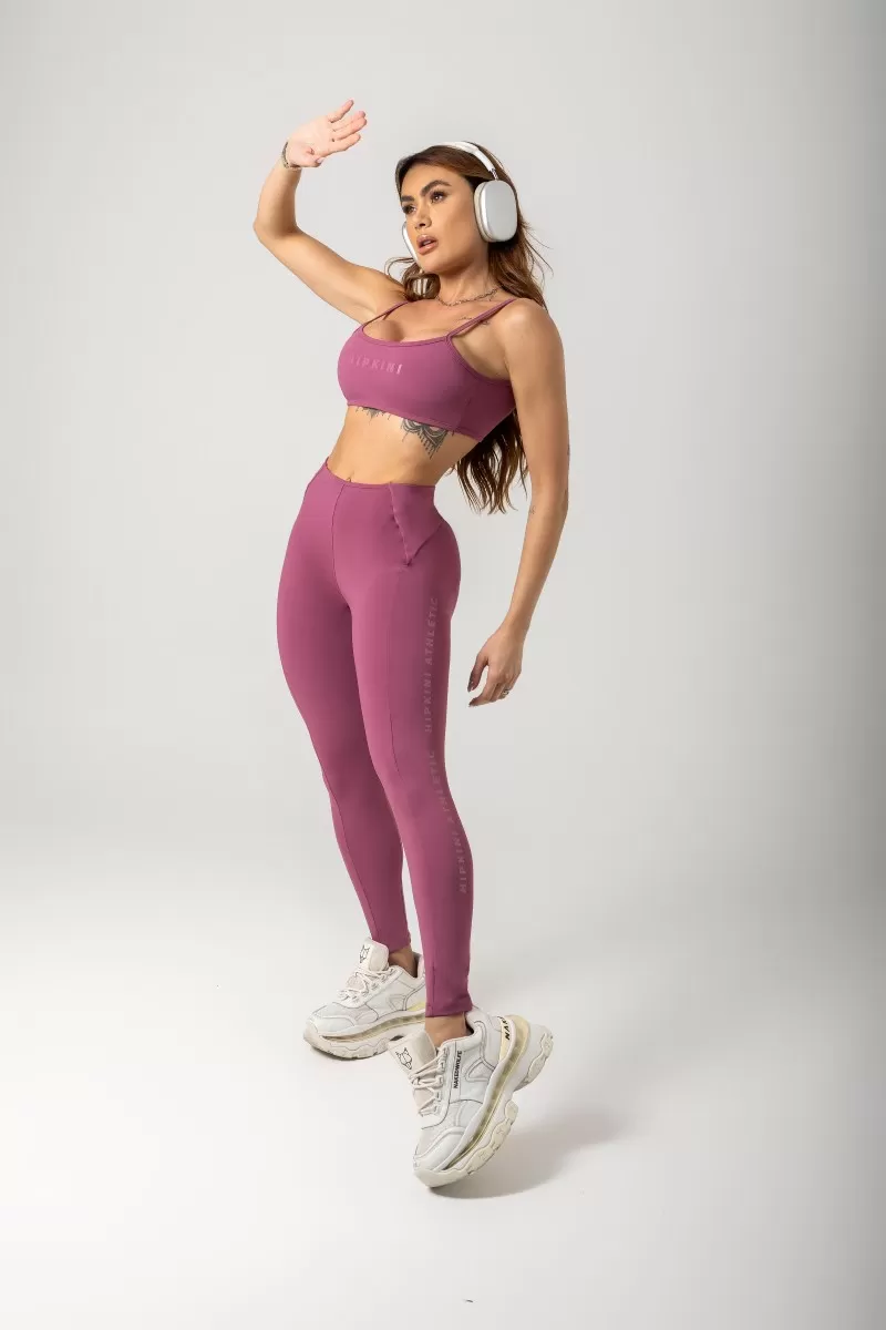 Hipkini - Burnt Pink Era Gym Top with Silk - 33330826 Hipkini - Burnt Pink Era Gym Top with Silk - 33330826