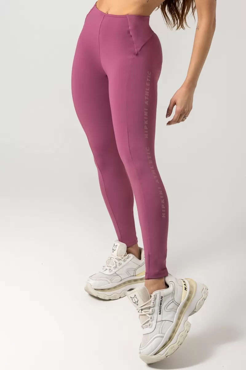 Hipkini - Burnt Pink Gym Era Leggings with Butt Lift - 33330827 Hipkini - Burnt Pink Gym Era Leggings with Butt Lift - 33330827