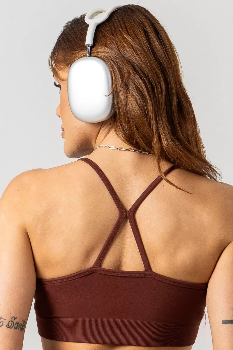 Hipkini - Seamless Gym Era Brown Top - 33330995